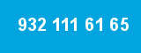 932 111 61 65 932 111 61 65